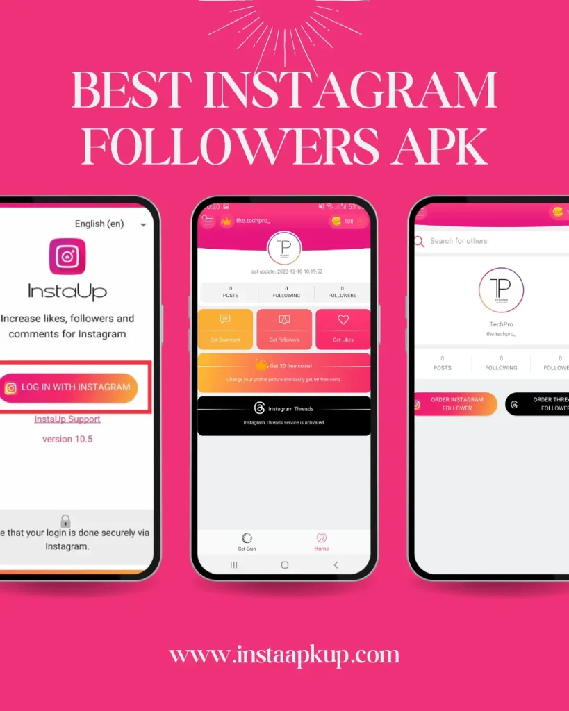 instaup apk